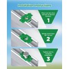 AMZCUBE 1/2"-13 Nylon Strut Channel Cone Nut and Bolt -