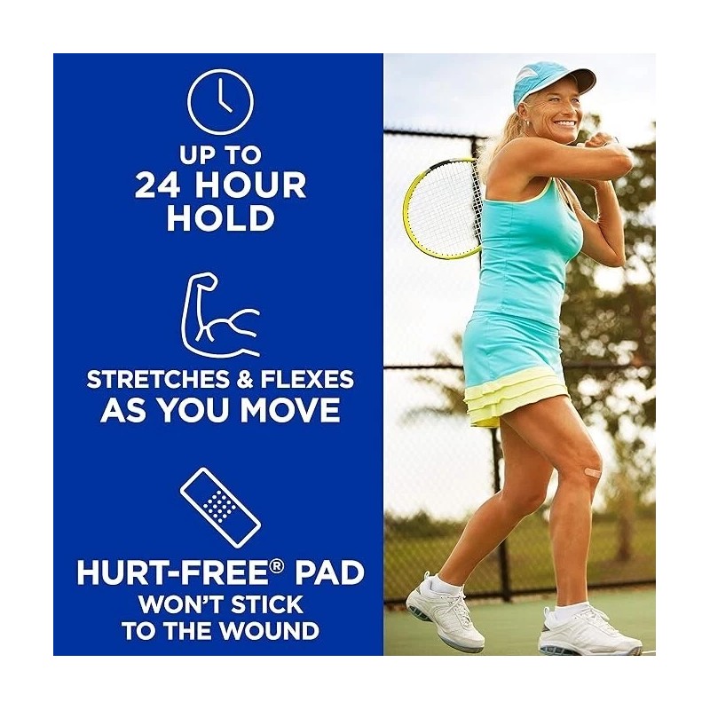 Band-Aid Brand Flexible Fabric Adhesive Bandages for First Aid 30