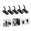 STOBAZA 10Pcs Heavy Duty Wall Shelf Hooks Pegboard Hook Brackets