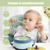 Juego de 6 Cucharas Masticables de Silicona Pequeños, Cucharas para