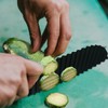 Potato Veggies Crinkle Cutter,French Fry Cutter for Wave Fries,Cucumber, Carrot