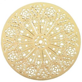 SUMMIT COLLECTION Washington Cathedral Rose Window Hanging Ornament Decoration