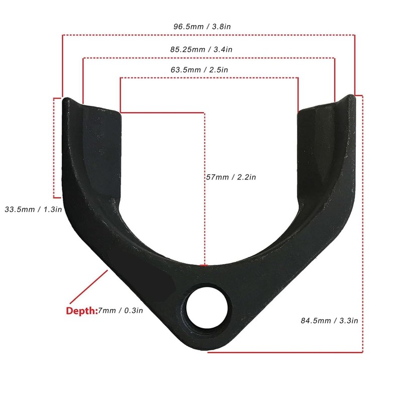 Keenso Extractor de Junta Homocinética de 63 Mm, Adaptador de