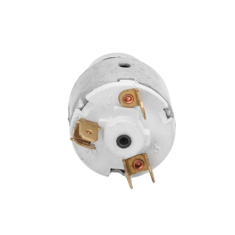 Universal Ignition Switch Lock Cylinder with Keys Aluminum Alloy Replacement