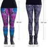 cosey Printed Coloured Leggings (One Size) in Various Designs -
