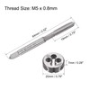 TOP-VIGOR M5 x 0.8mm Metric Left Hand Tap and Die