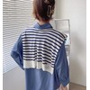 Sweater Shawl Wraps for Women Striped Cardigan Sweaters for Women