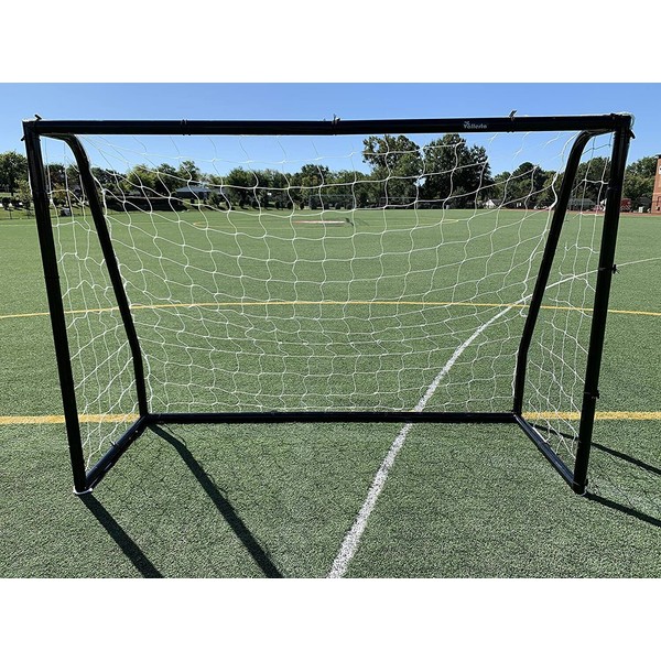 Vallerta Premier® 7 X 5 Ft. Youth Size 2" Black Steel Frame Soccer Goal (1Net)