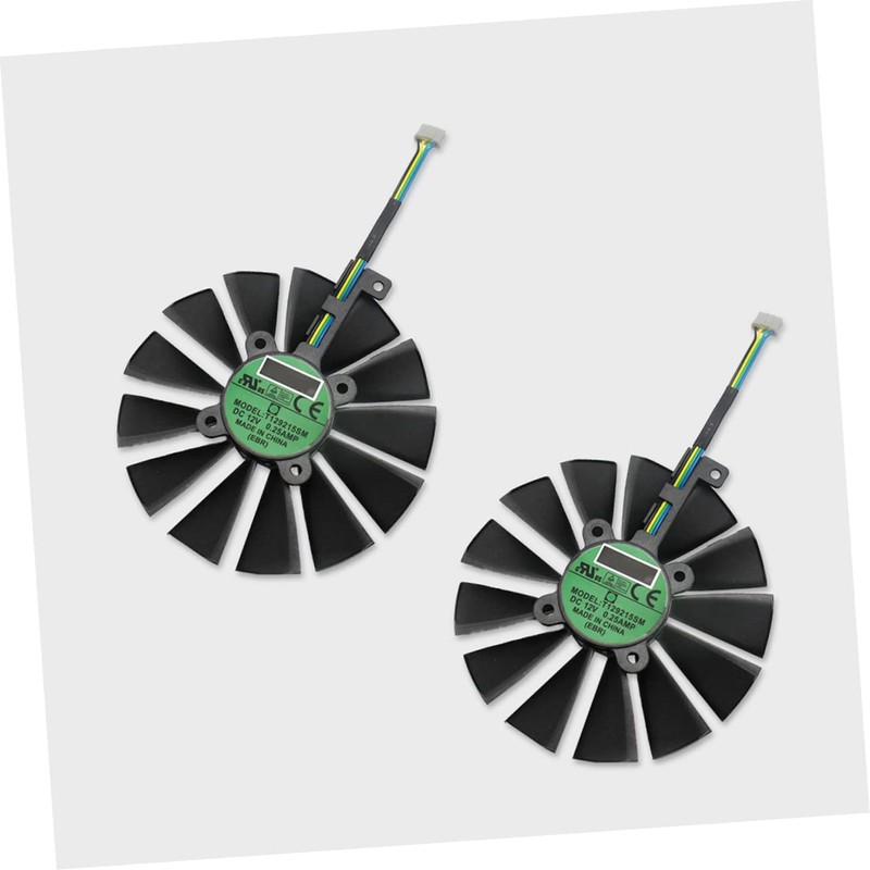 LABRIMP 1 Pair Graphics Card Cooling Fan Replacement GPU Air