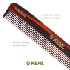 Kent F3T Tortoiseshell Fine Tooth Comb - Hair Parting and