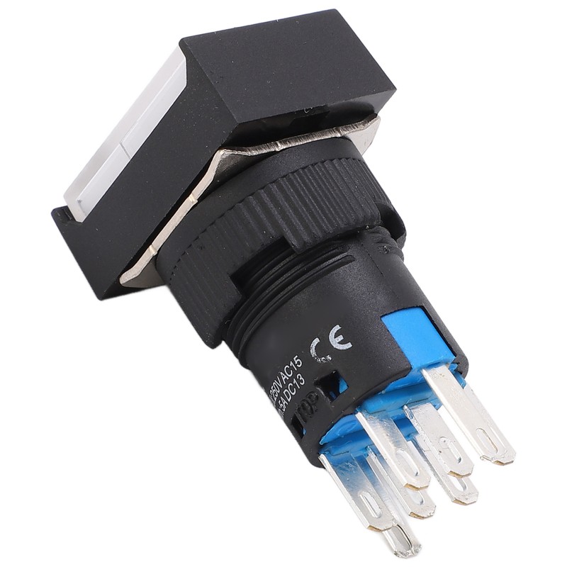 Button Switch Industrial Self Locking 5A Control Push Button Switch