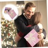 SAFIGLE 1 PC Square Soap Rose present Box Beautiful Artificial