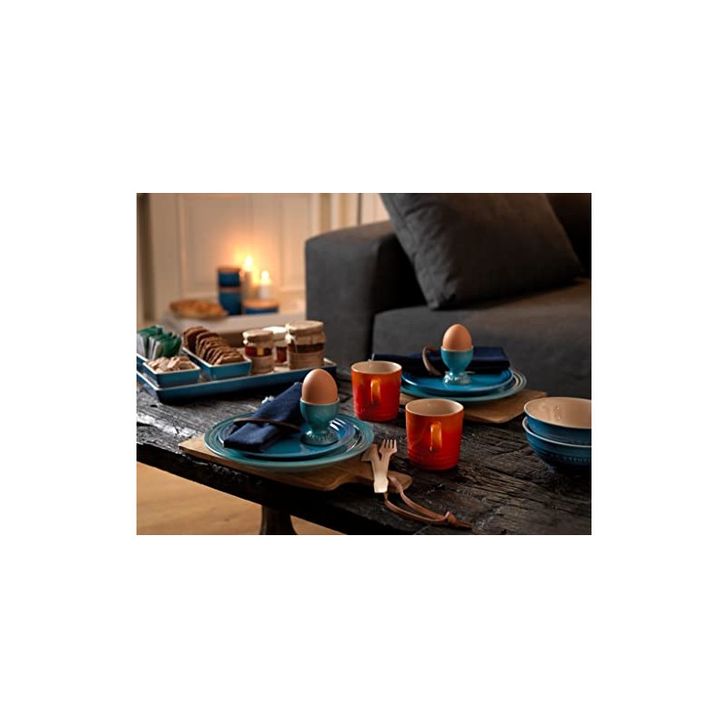 Le Creuset Stoneware Egg Cup, 2", Flame