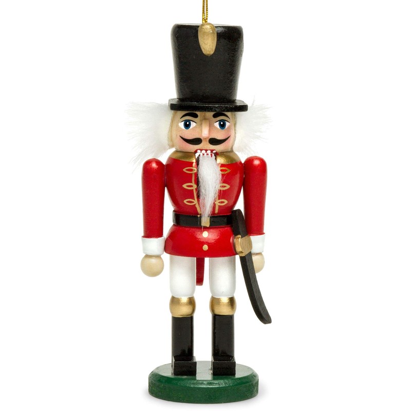 SIKORA NK-F Large XL Nutcracker Figures Christmas Tree Pendant Set
