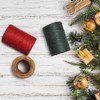 HAMUIERS Raffia Ribbon for Gift Wrapping, 3 Rolls Christmas Ribbon