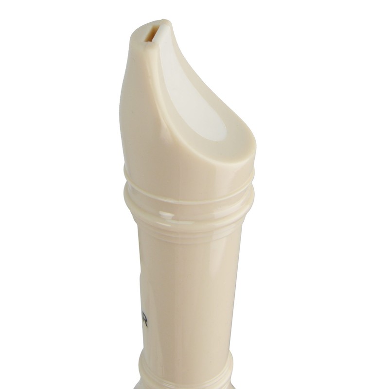 A-Star Soprano/Descant School Recorder, English/Baroque fingering with Fingering Chart, Protective