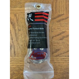 Adams 512 1-1/5” Football Belt Purple