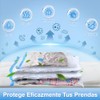 12 PCS Bolsas de Almacenamiento al Vacío con Bomba Eléctrica,