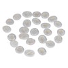 Rune Stones Fine Workmanship Stylish Appearance Small Volume White Crystal