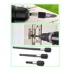 105°Right Angle Drill Adapter,60mm/100mm/150mm 1/4 Inch Hex Shank Magnetic Screwdriver