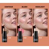 Cream Contour Pencil with Highlighter, Blush Stick and Bronzer Contour,