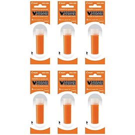Pilot Refill V Board Master Pack of 6 Orange