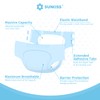 SUNKISS Masterpiece Adult Diapers with Tabs, Unisex Disposable Incontinence Briefs