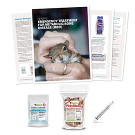 Henry's Pets MBD Treatment Kit - for Calcium Deficiency in Squirrels