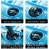 Inflatable Boat Air Valve,2PCS Inflatable Boat Spiral Air Plugs One-Way