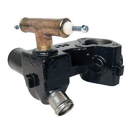 GLM Marine Thermostat Housing Kit with Tee Valve compatible with Mercruiser 305 5.0L 350 5.7 GLM 13230 OEM # 87290A4