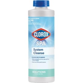 Clorox® Pool&Spa™ System Cleanse, Removes Build-Up from Spa and Hot Tub Plumbing, Improves Filter Performance, 32 Ounces (Pack of 1)