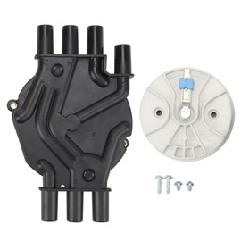 Car Ignition Distributor Cap Rotor Kit 120142 For Astro Beretta Blazer Cavalier Corsica Express K1500 Lumina Monte Black