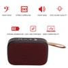 Wireless Bluetooth Speaker Plastic and Fabric Rechargeable 300mah Portable Wireless