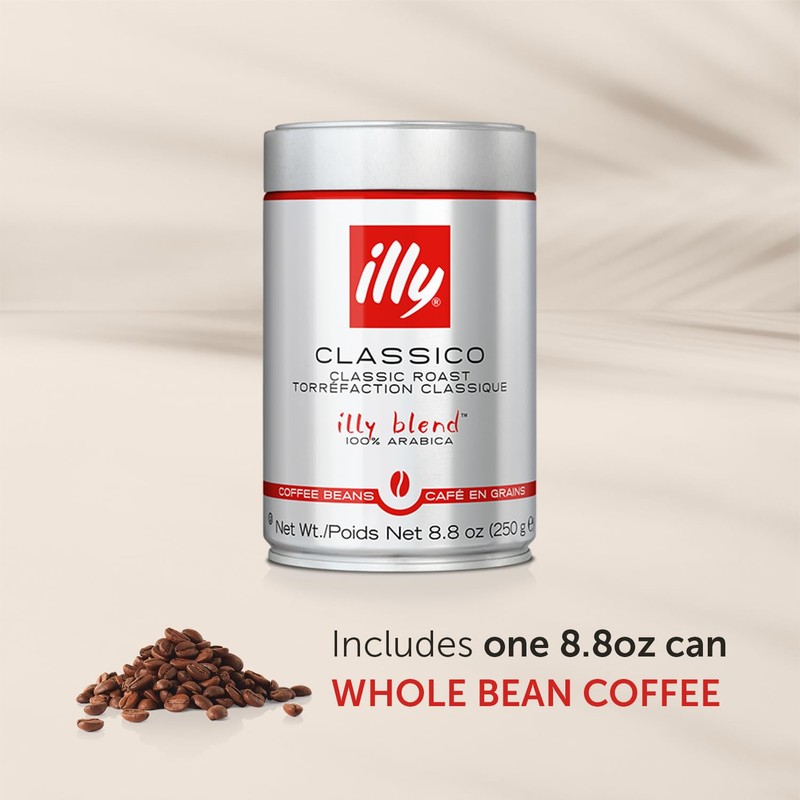 illy Whole Bean Coffee - Perfectly Roasted Whole Coffee Beans