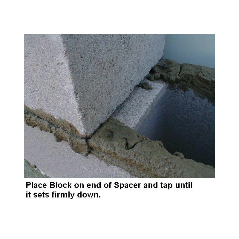 Block and Brick Spacer 100 MASONRY MORTAR JOINT SPACER'S for