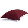PiccoCasa Pillow Shams Double Brushed Microfiber, 2 Packs Pillowcases with