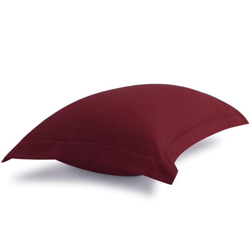 PiccoCasa Pillow Shams Double Brushed Microfiber, 2 Packs Pillowcases with
