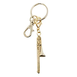 Nakano MM120KHTBG Brass Band Keychain Trombone Gold