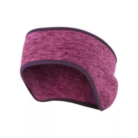 Unbranded Winter Ear Warmer Head Band Sports Sweatband Fleece Ski Ear Muff for Women Men - Watermelon Red