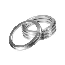 A ABSOPRO 4pcs OD 82mm to ID 67.1mm Aluminum Alloy Car Hub Centric Rings Wheel Bore Center Spacer Item Replacement