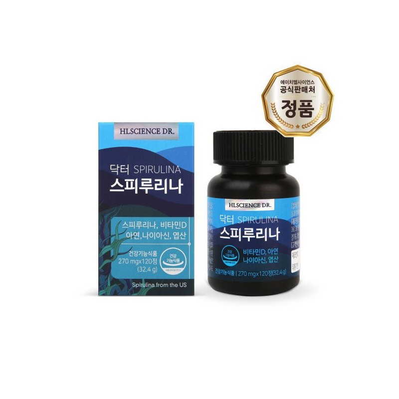 닥터스피루리나 멀티비타민/아연/피부/항산화 1개월 Doctor Spirulina Multivitamin/Zinc/Skin/Antioxidant 1 Month