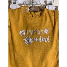 Chick Pea NWT Chick Pea 3 Piece Baby Girls Outfit Daisy Yellow Size 12 Months AD3
