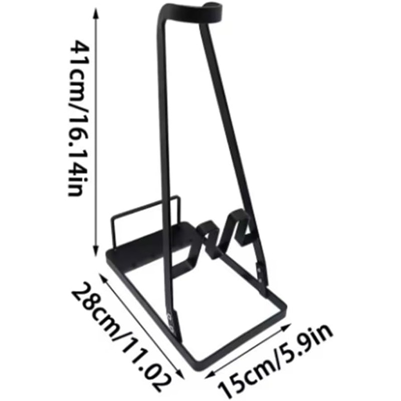 Soporte de metal para aspiradora para dormitorio, pasillo