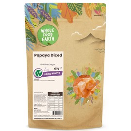 Wholefood Earth Papaya Diced 125g | GMO Free