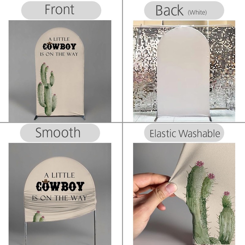 A Little Cowboy is On The Way Baby Shower Baptism
