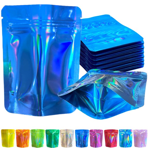 YINGZON 100 Pack Premium Smell Proof Mylar Bags, Resealable Food