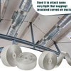 Frienda 2 Rolls Duct Strap Duct Aid Webbing Wide Webbing