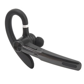 Single Ear Bluetooth Headset, Bluetooth Headset, Bluetooth Earpiece Noise Reduction Digital Power Display Wireless Business Headphone with Charging Case for Sports