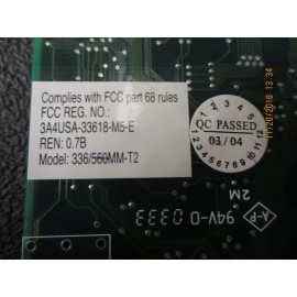 Radicom 356/560MM-T2, Radicom, Parallel Interface Modular Modem 33.6Kbps, BRAND NEW!