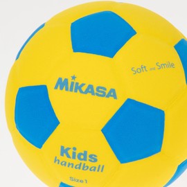 MIKASA Smile Handball No. 1 (For Elementary School Students) EVA Material SH1-YBL Recommended Internal Pressure 0.10 - 0.15 kgf/cm²